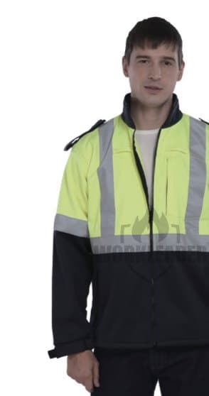 Hi-vis softshell jacket