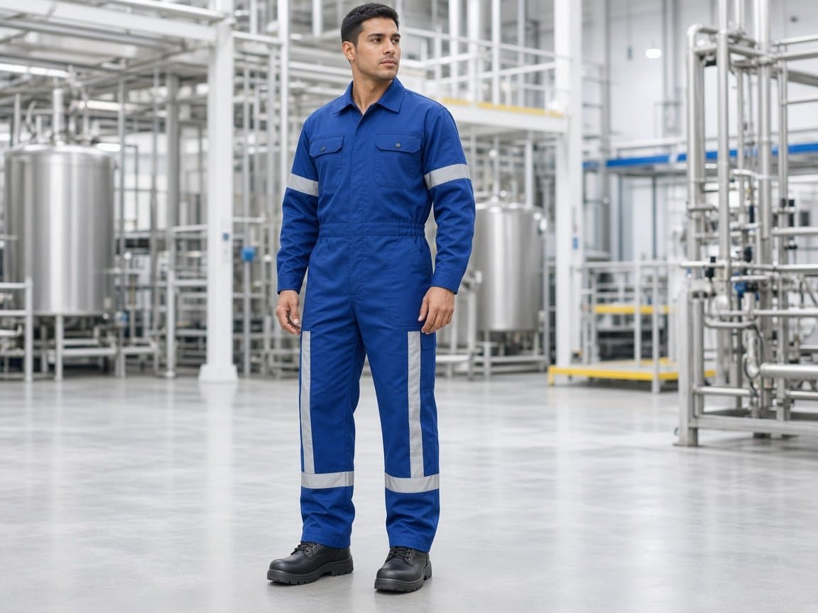 Inherent aramid FR coverall