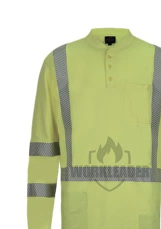 Hi-vis FR henley