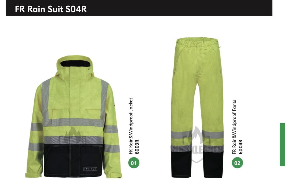 FR rain suit