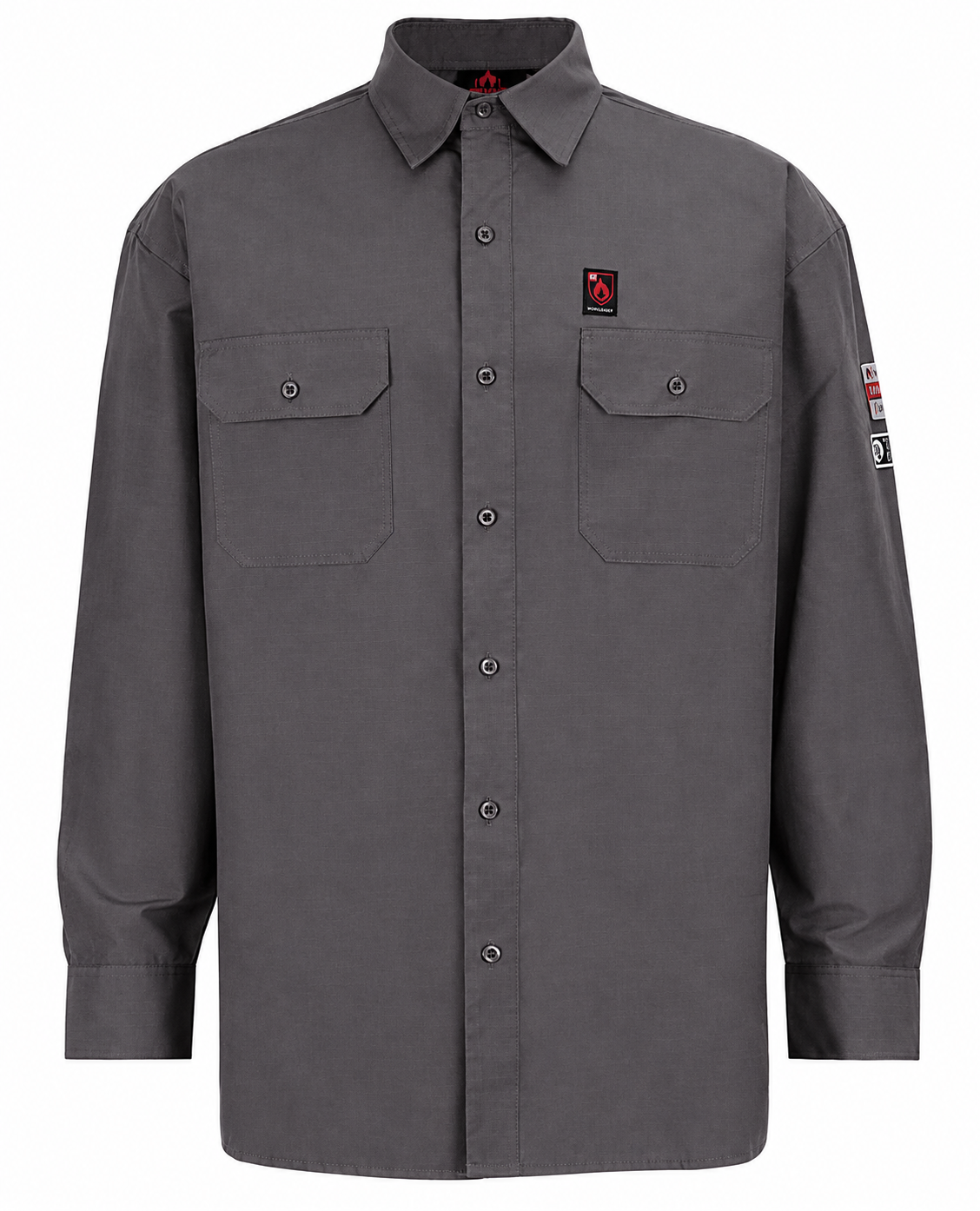 Inherent aramid FR shirt