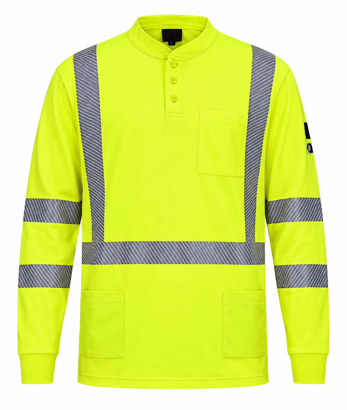 Hi-vis FR henley